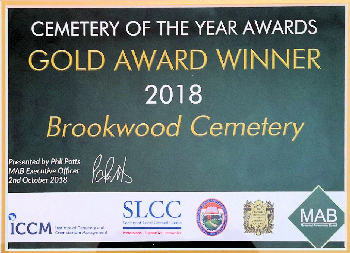 Brookwood Cemetery receives national recognition