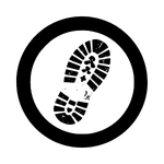Footprint icon