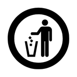 Please use the litter bins provided.