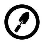 hand trowel icon