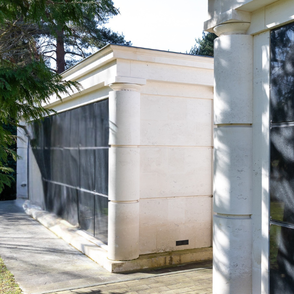 Exterior view of our community mausoleums.