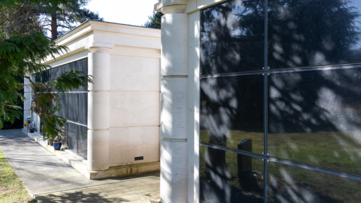 Community mausoleums built in 2016.
